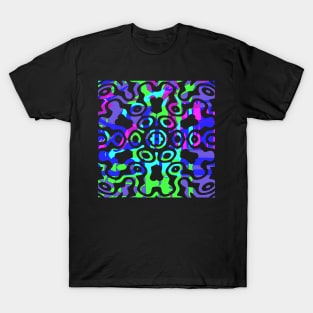 Psychedelic Abstract Mandala Art T-Shirt